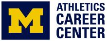 Logo for Michigan Athletics Career Center (MACC)